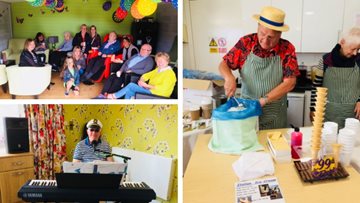 Summer celebrations at Arbroath care home